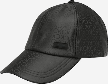 Calvin Klein - Gorra en negro: frente