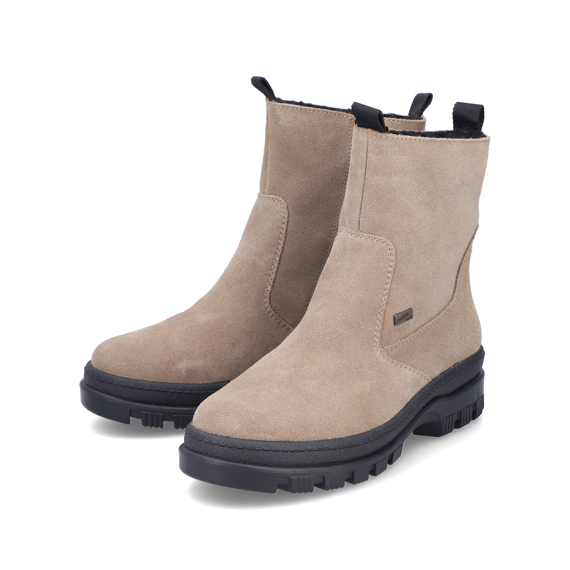 Bottines Rieker en beige