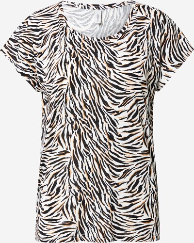 Tricou 'FELICITY' Soyaconcept pe bej / maro deschis / negru, Vizualizare produs