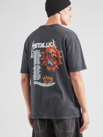 Only & Sons Shirt 'ONSMETALLICA' in Grey: front