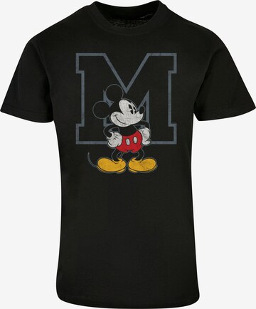 ABSOLUTE CULT Shirt 'Mickey Mouse - Classic' in Black: front