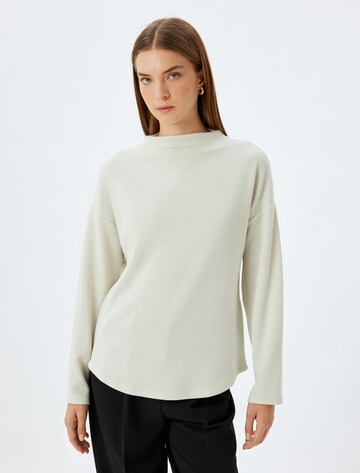 Koton Sweatshirt in Beige: voorkant