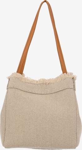 Usha - Shopper em bege: frente