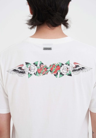 Ed Hardy T-Shirt in Weiß