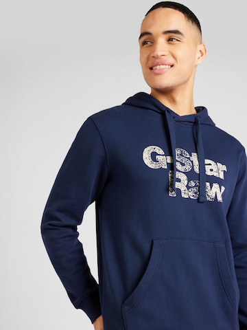 Sweat-shirt G-Star RAW en bleu