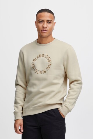 BLEND Sweatshirt in Beige: front