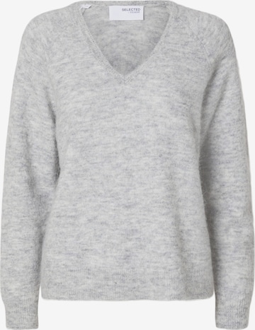 SELECTED Pullover 'Lulu' i grå: forside