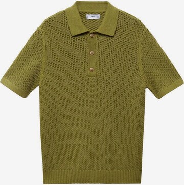 MANGO MAN Shirt in Green: front