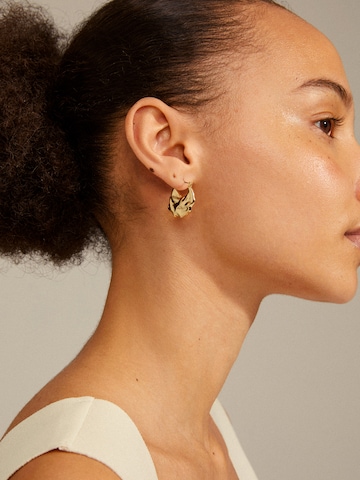 Pilgrim Earrings 'FLOW' in Gold