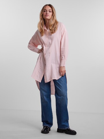 Camicia da donna 'Hallie' di PIECES in rosa