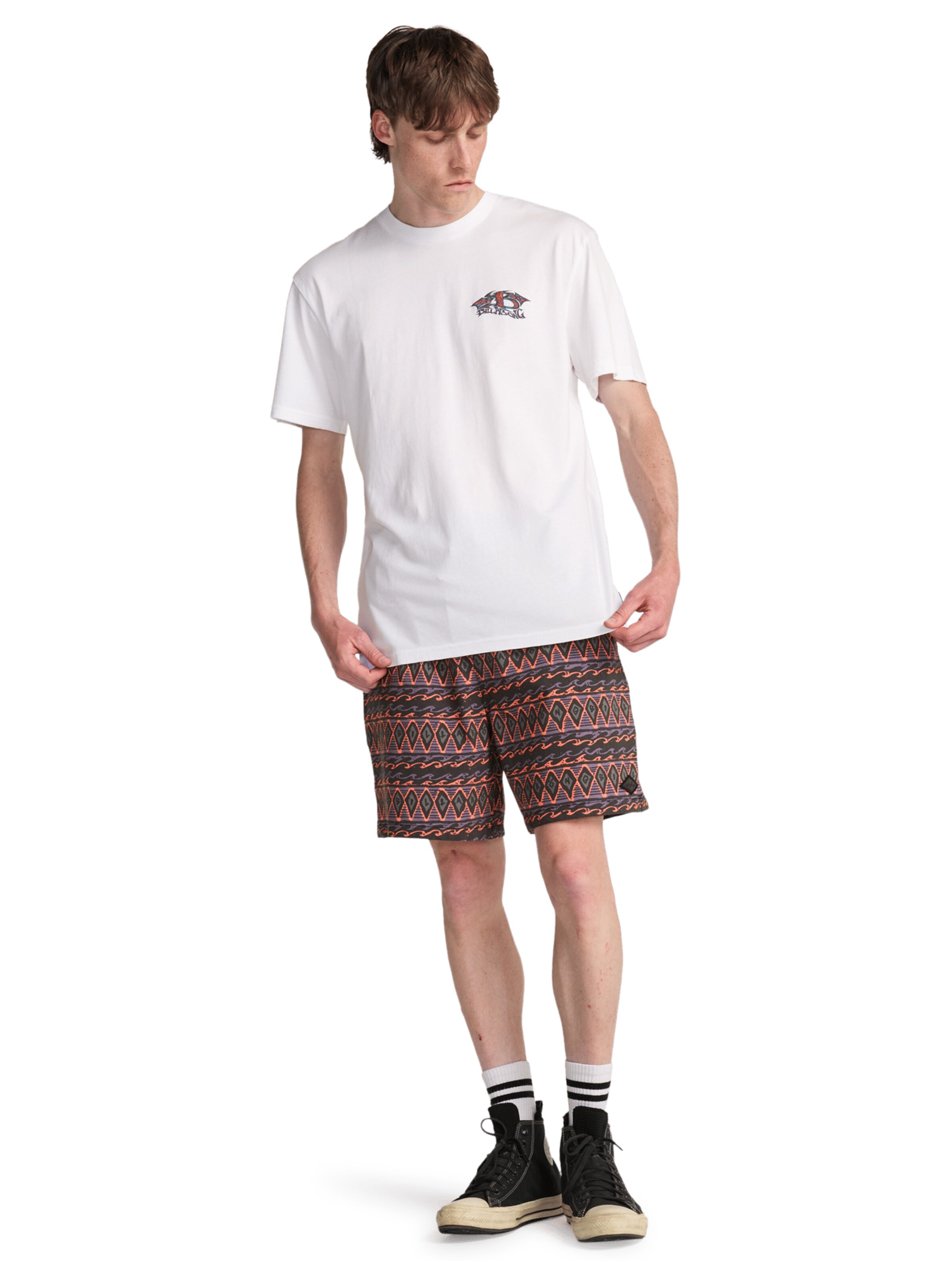 BILLABONG Shirt 'Re Issue' in White