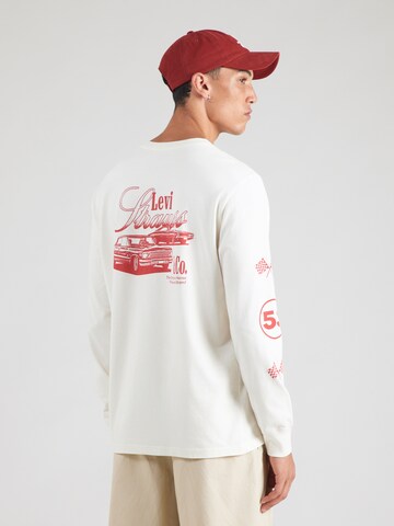 LEVI'S ® Paita 'LSE RELAXED GRAPHIC' värissä valkoinen: etupuoli