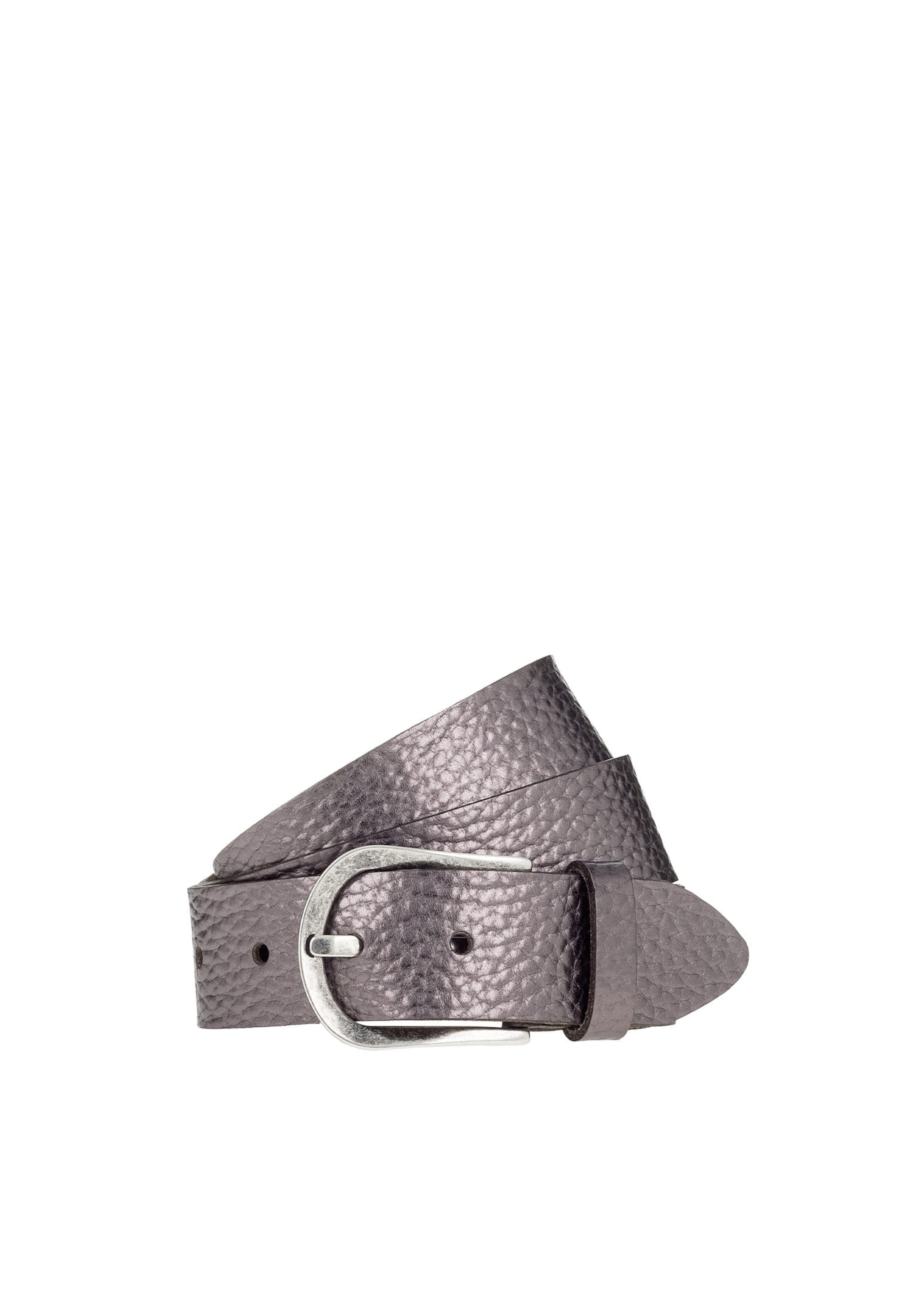 Tamaris Belt 'Essential Classics' in Grey: front