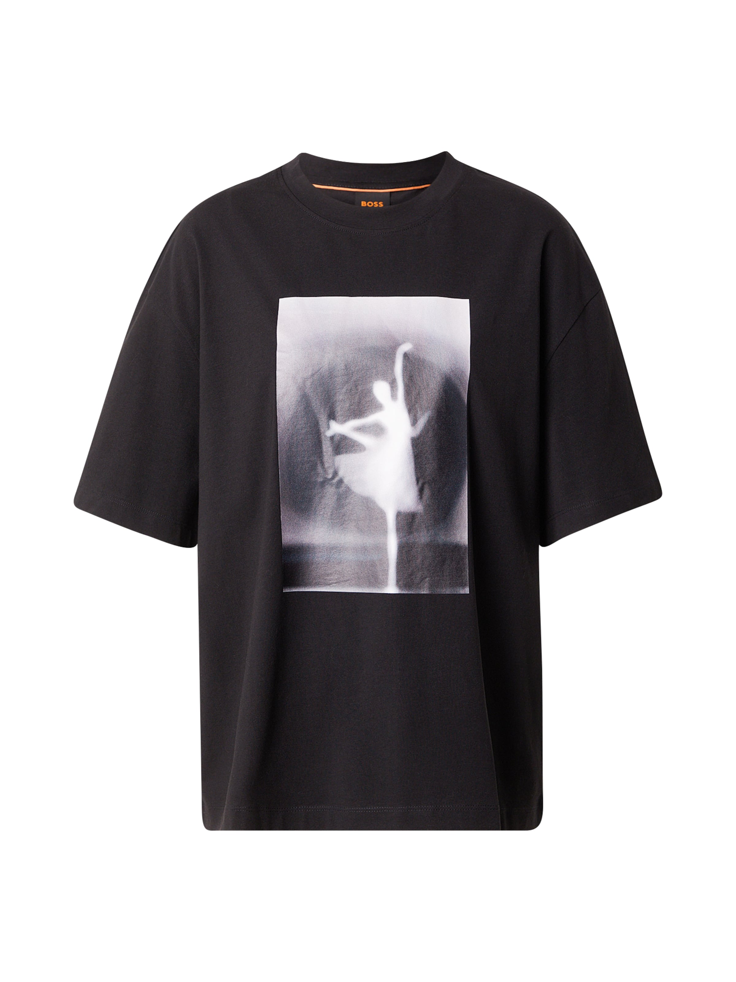 BOSS T-shirt 'C_Eboys' i svart: framsida