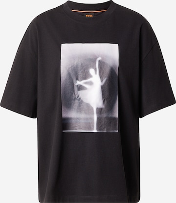 BOSS T-shirt 'C_Eboys' i svart: framsida