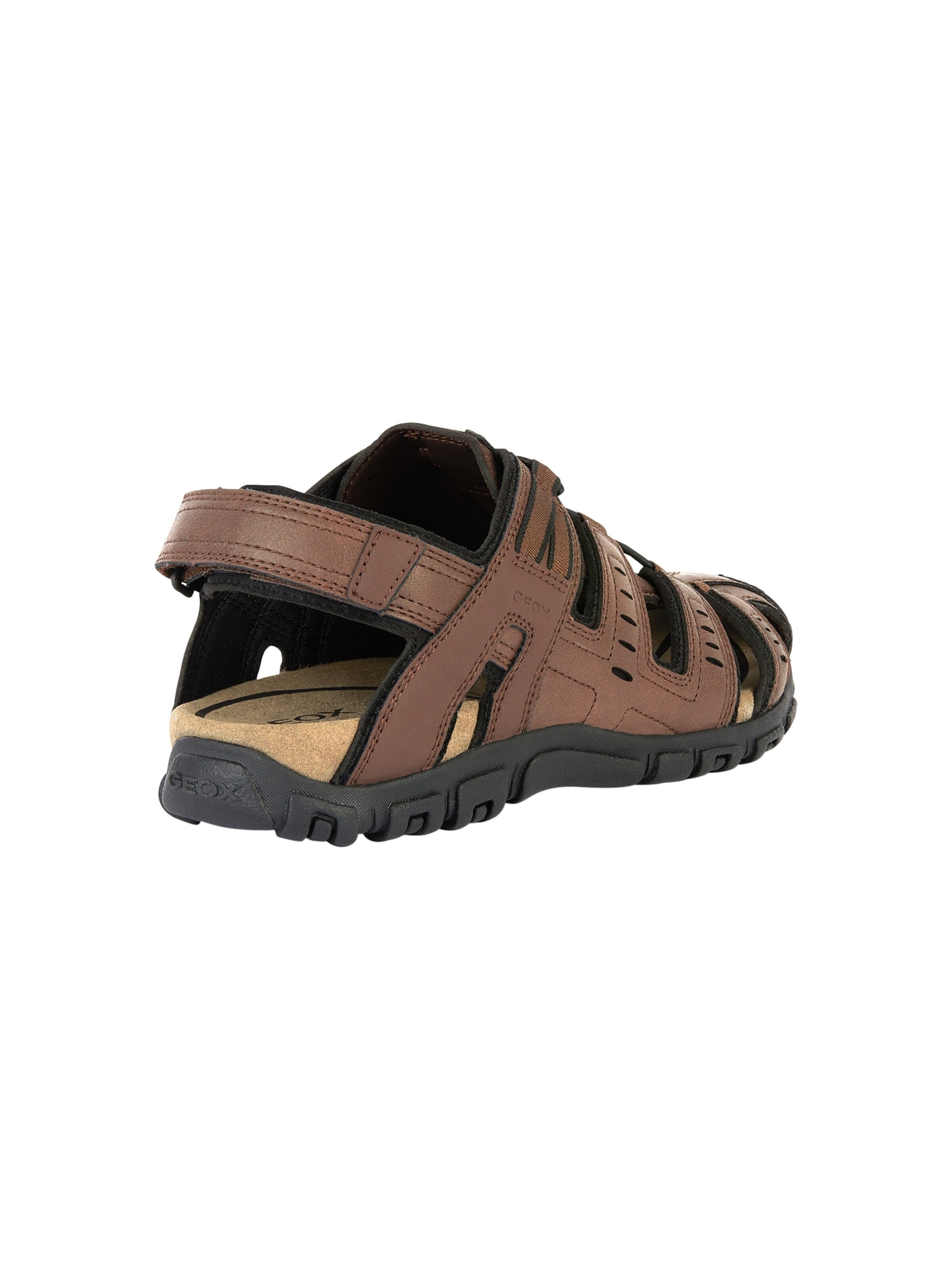 GEOX Sandale 'Strada-Ledersandalen'‌ in Braun