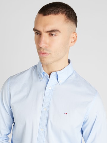 TOMMY HILFIGER Regular Fit Hemd in Blau