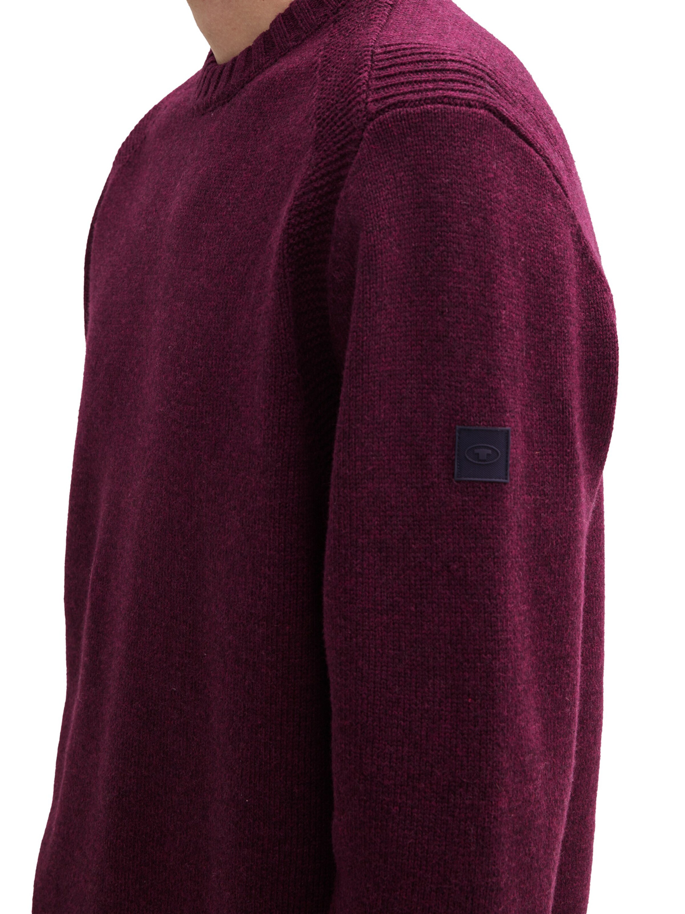 TOM TAILOR Pullover in Rot