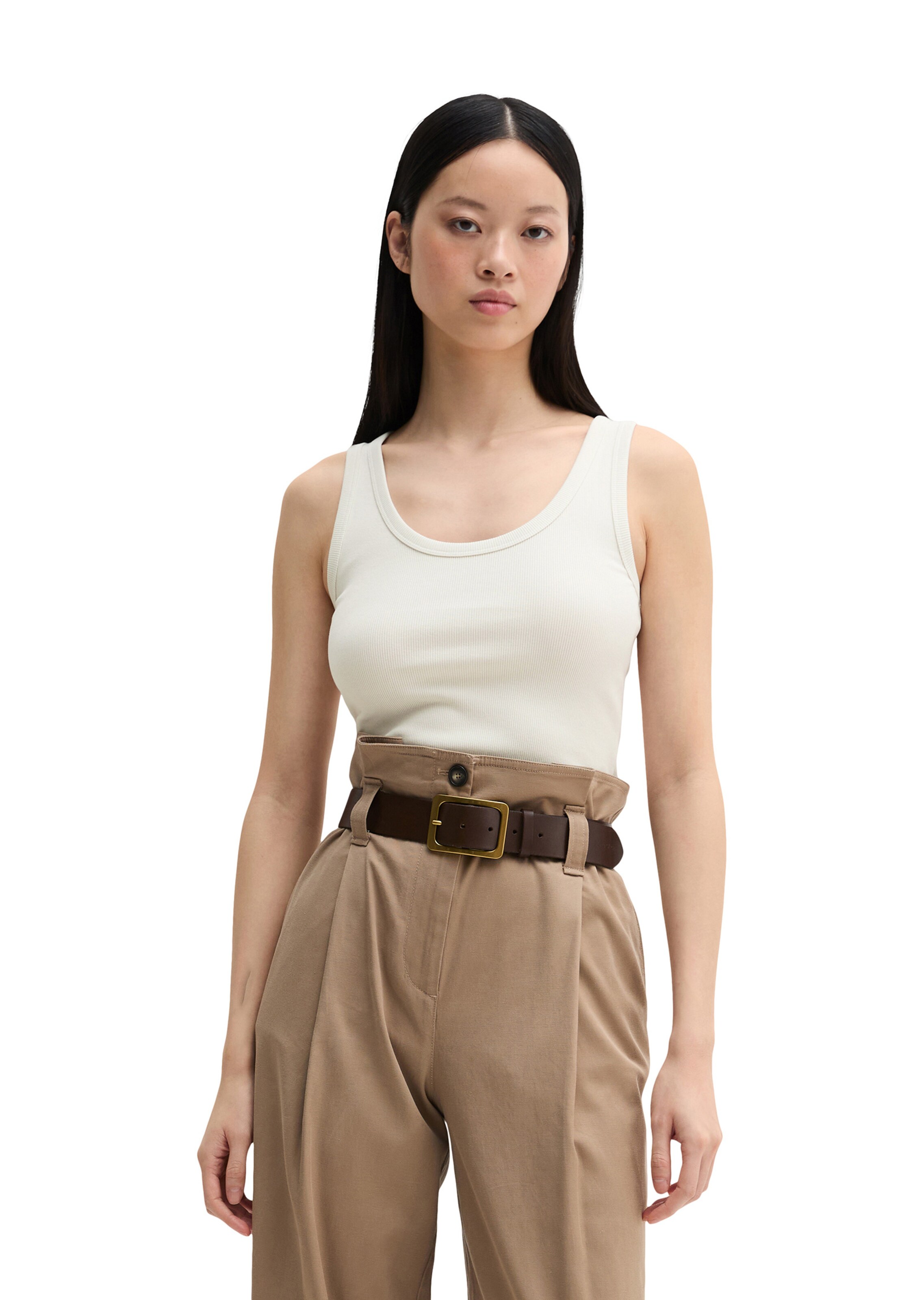 Marc O'Polo Top in Grau: Vorderseite