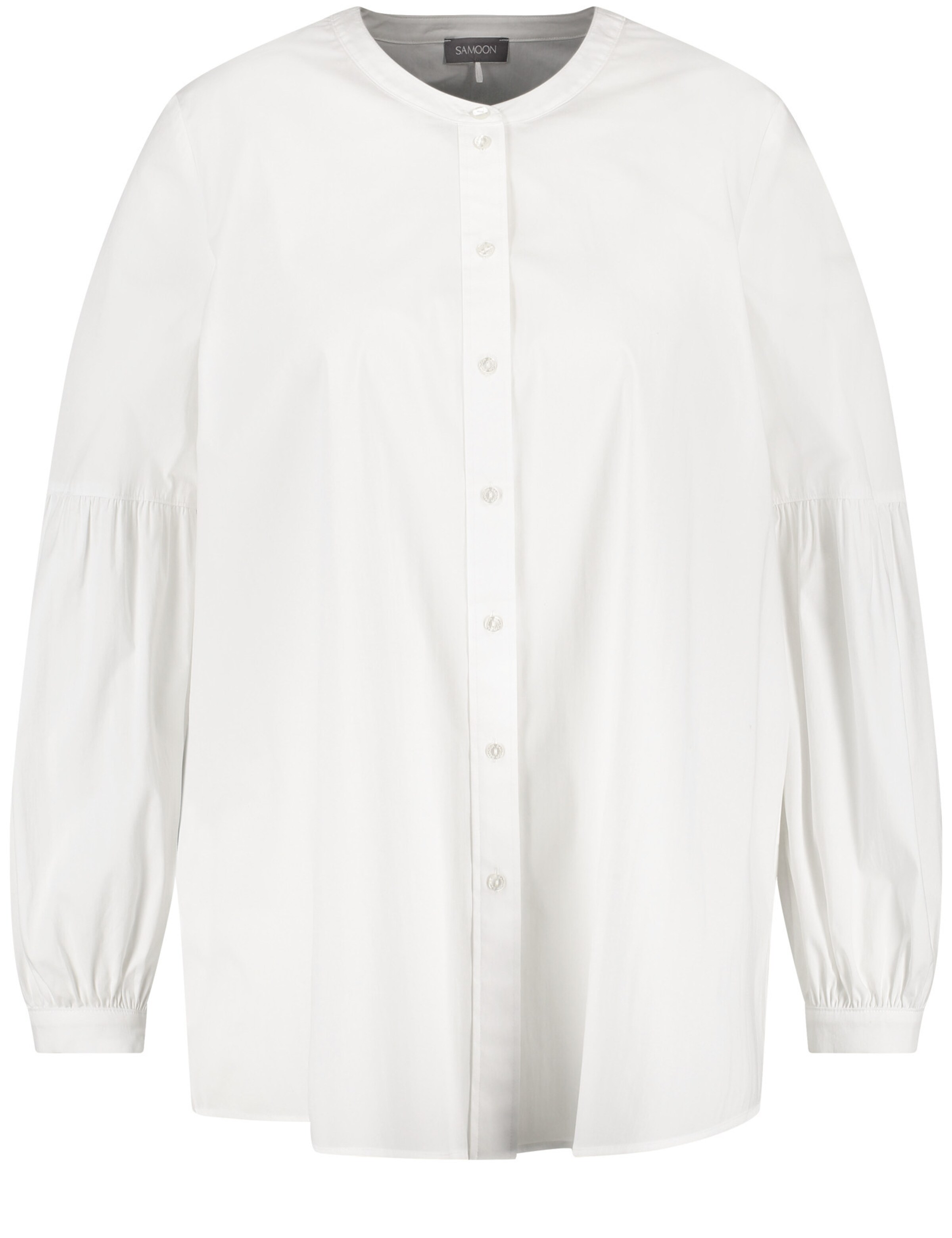 SAMOON Blouse in Wit: voorkant