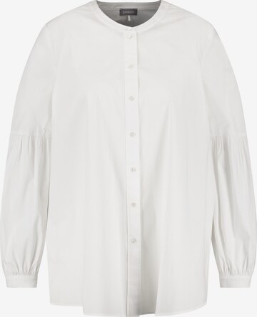 SAMOON Blouse in White: front