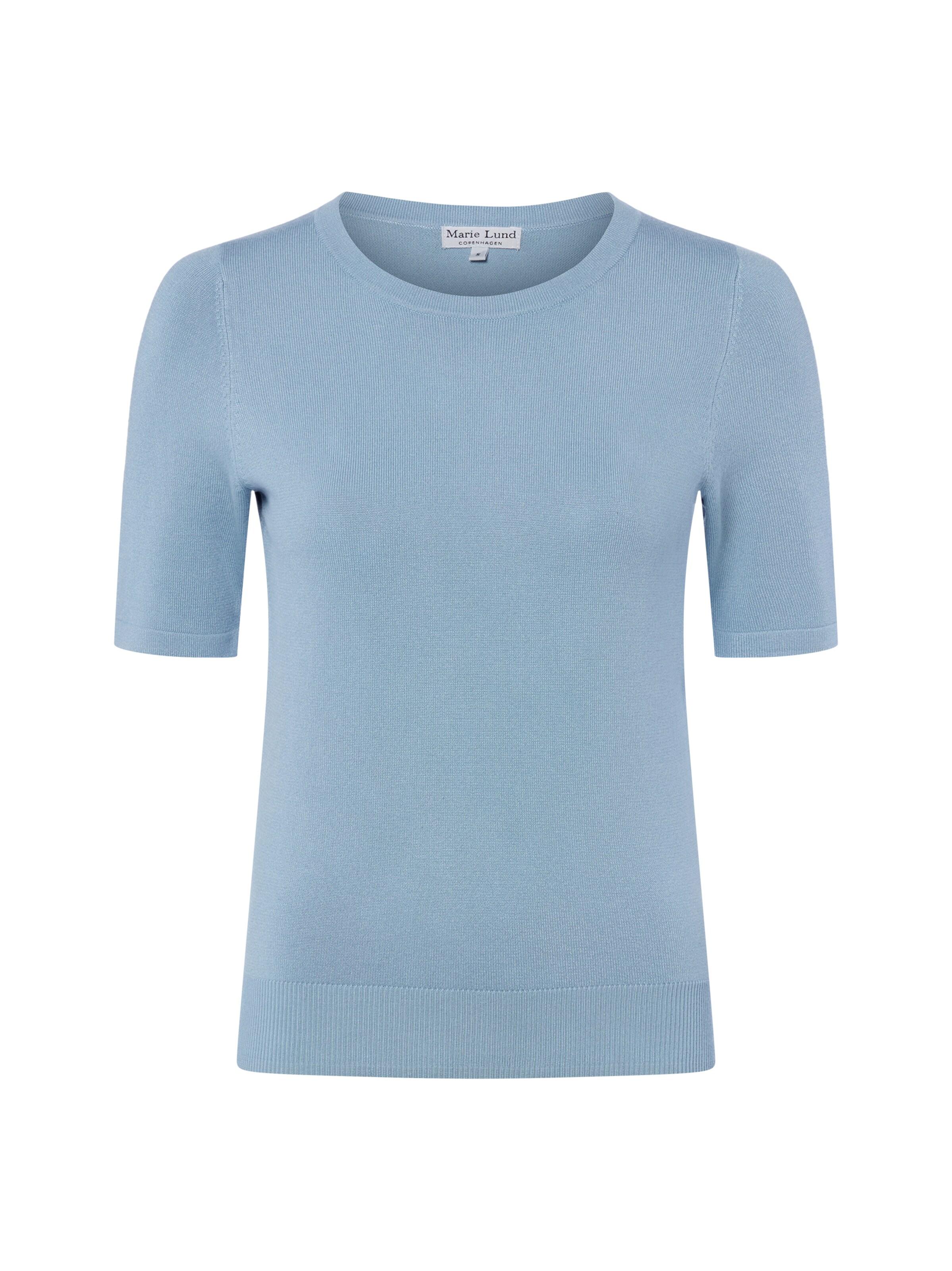 T-shirt Marie Lund en bleu : devant