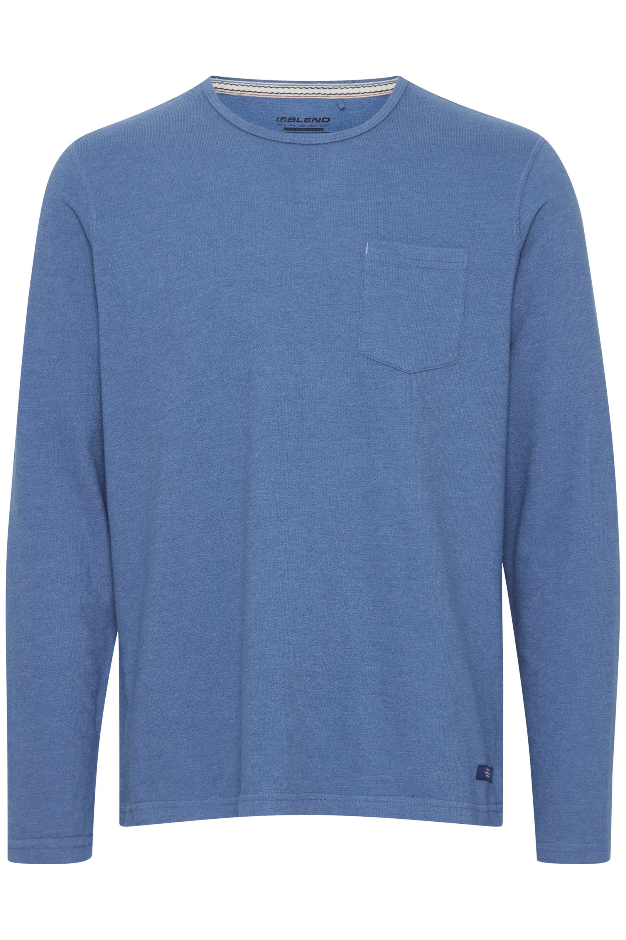 T-Shirt 'Bhtee' BLEND en bleu : devant