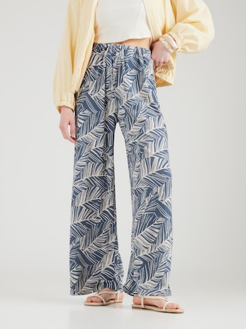 Hailys Szeroka nogawka Spodnie 'Pe44rry' w kolorze niebieski: przód