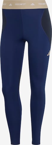 ADIDAS PERFORMANCE Sporthose in Blau: Vorderseite