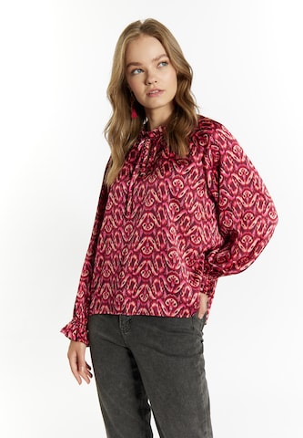 IZIA Blouse in Pink: front