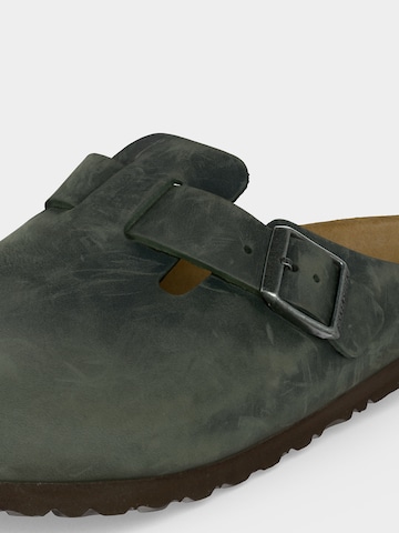 BIRKENSTOCK Muiltjes 'LEOI' in Groen
