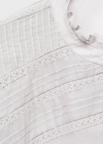 MANGO Nightgown 'Aster' in Grey