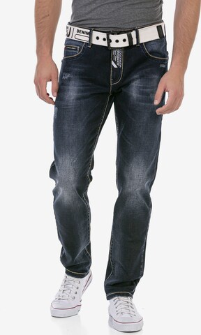 CIPO & BAXX Regular Jeans in Grau