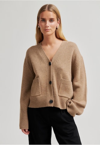 Giacchetta di SECOND FEMALE in beige: frontale