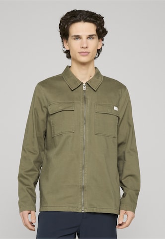 INDICODE JEANS Regular Fit Hemd 'Melaton' in Grün: Vorderseite