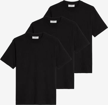 Marc O'Polo DENIM Shirt 'Basic' in Black: front
