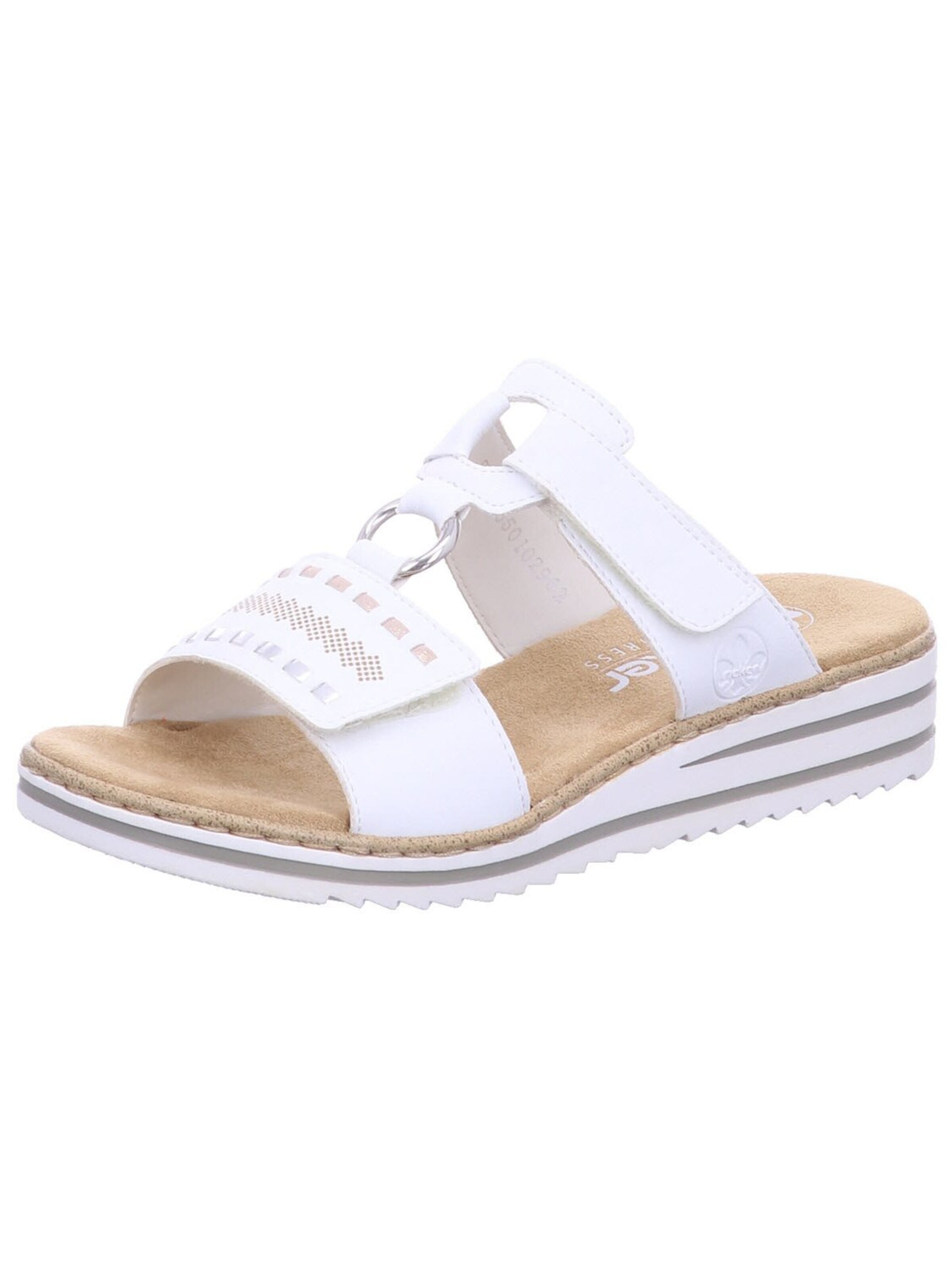 Rieker - Zapatos abiertos en blanco: frente