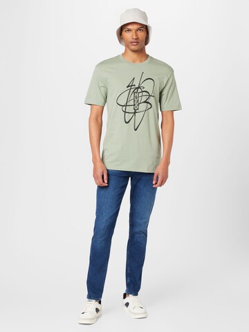 T-Shirt 'Dapuseni' HUGO en vert