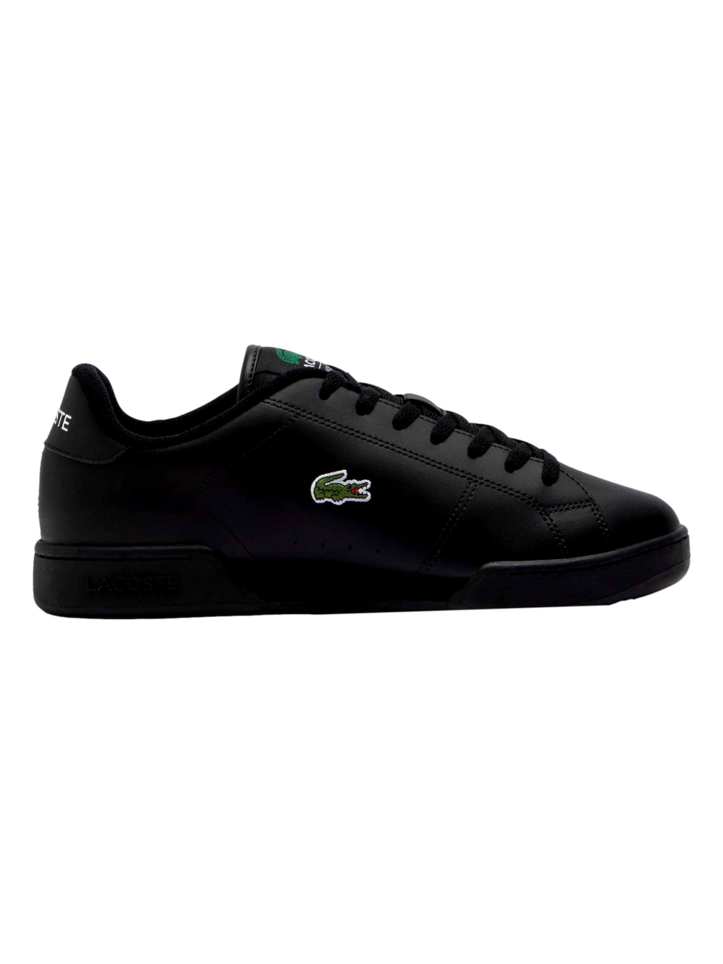Baskets basses 'Carnaby Cup' LACOSTE en noir : devant