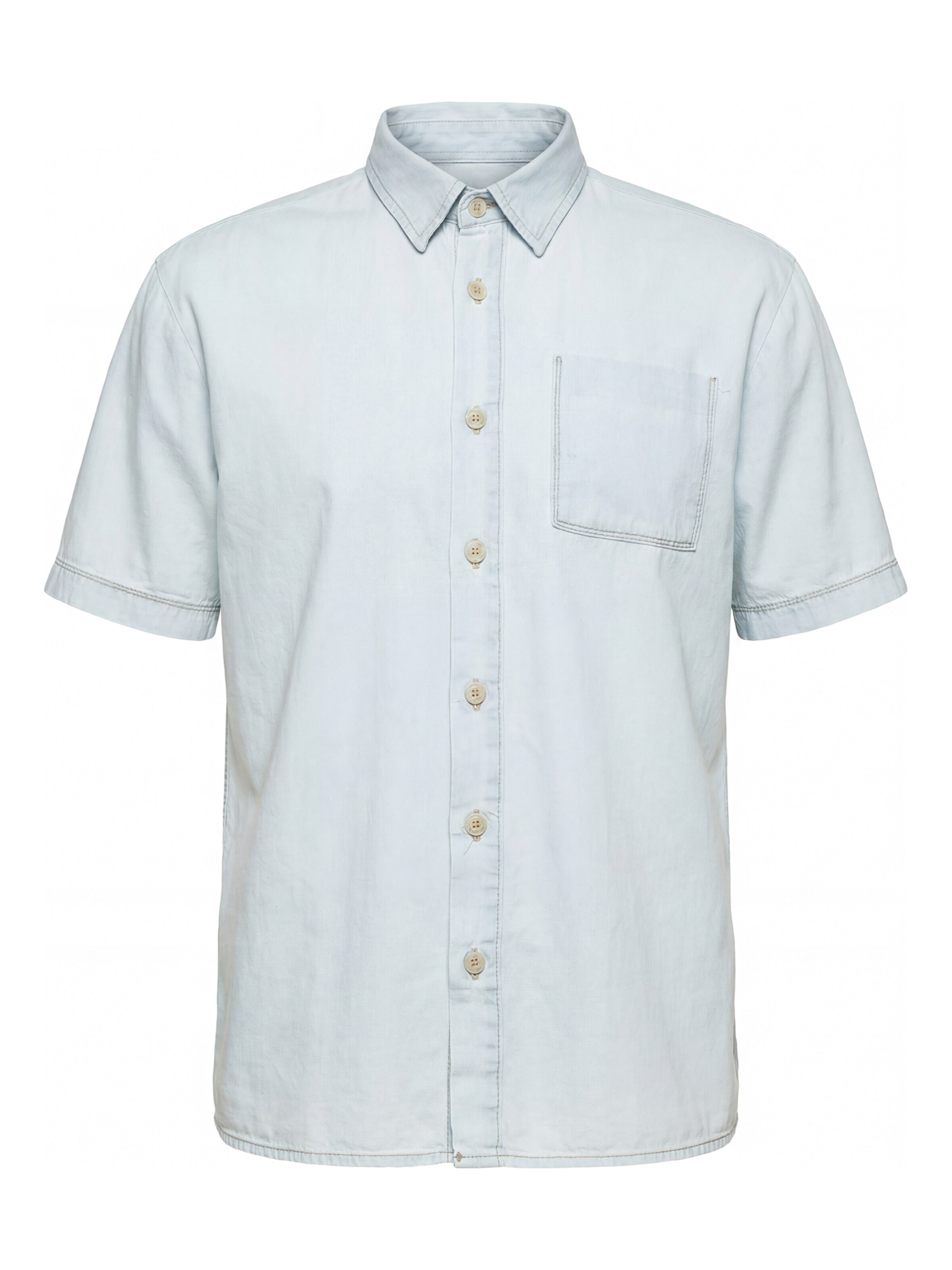 Carrera Jeans Shirt 'Replica Denim'‌‌‌‌‌‌ in Blau: Vorderseite