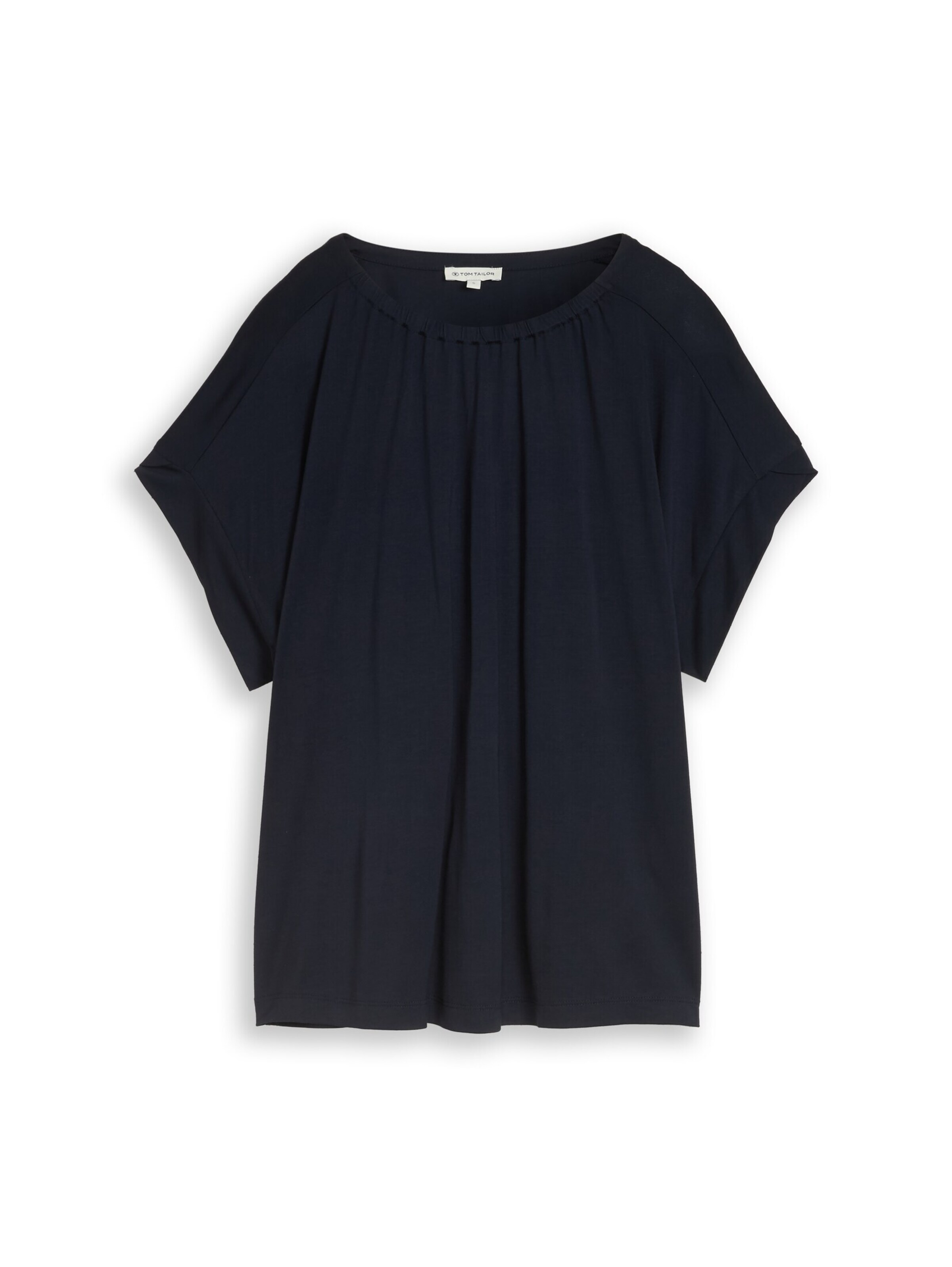 TOM TAILOR Shirt in Black: front