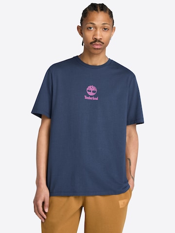 TIMBERLAND T-shirt i blå: framsida