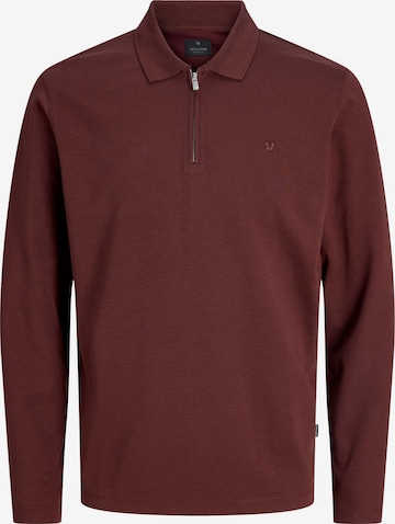 JACK & JONES Fodboldtrøje 'Ethan' i brun: forside
