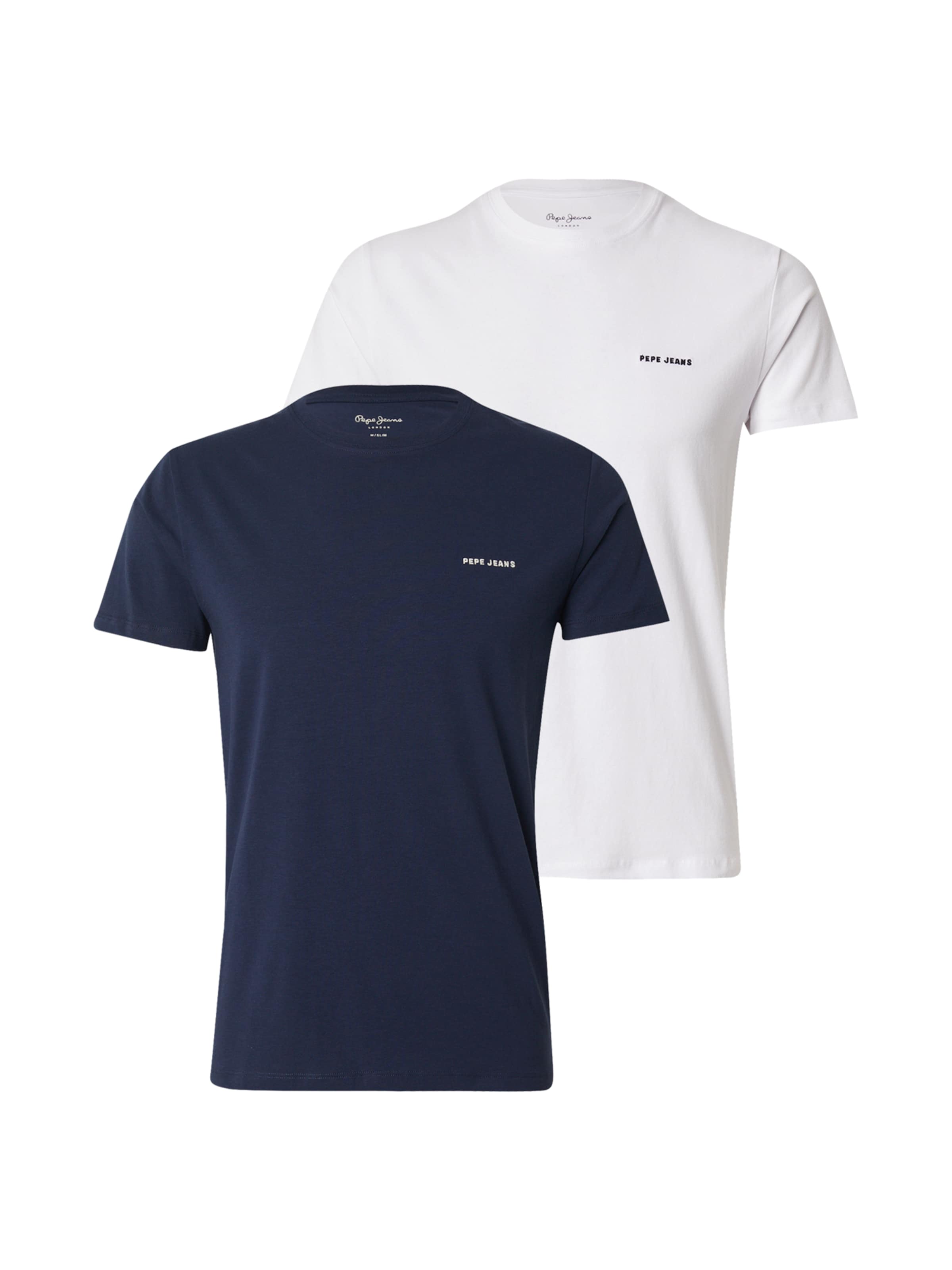 Pepe Jeans - Camisa em azul: frente