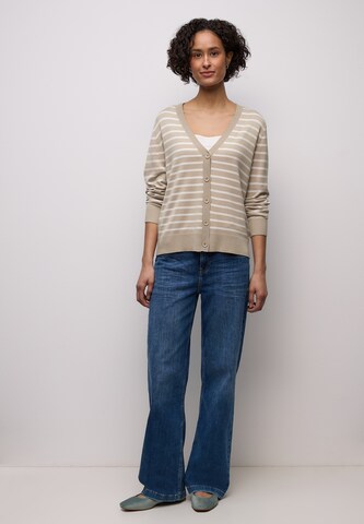 STREET ONE Strickjacke in Beige