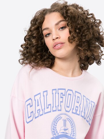 LMTD Sweatshirt i rosa