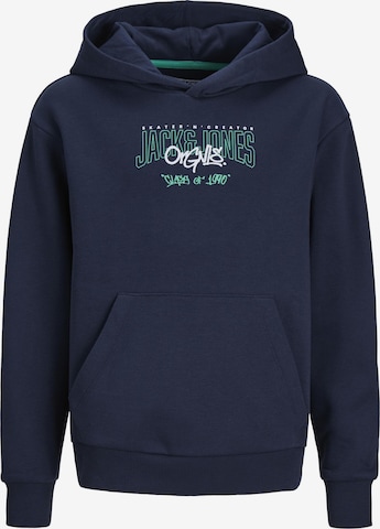 Sweat 'Tribeca' Jack & Jones Junior en bleu : devant