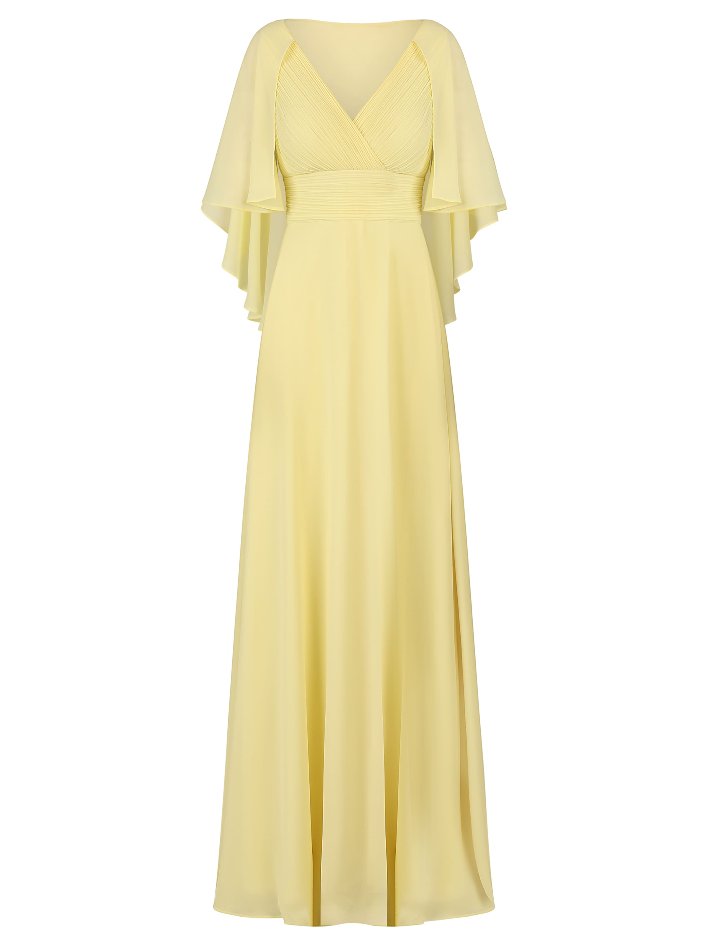 Kraimod Abendkleid in Gelb: Vorderseite