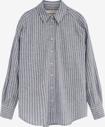Polo Club Bluse in Blau: Vorderseite