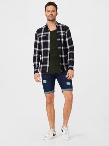 Superdry - Camisa em verde